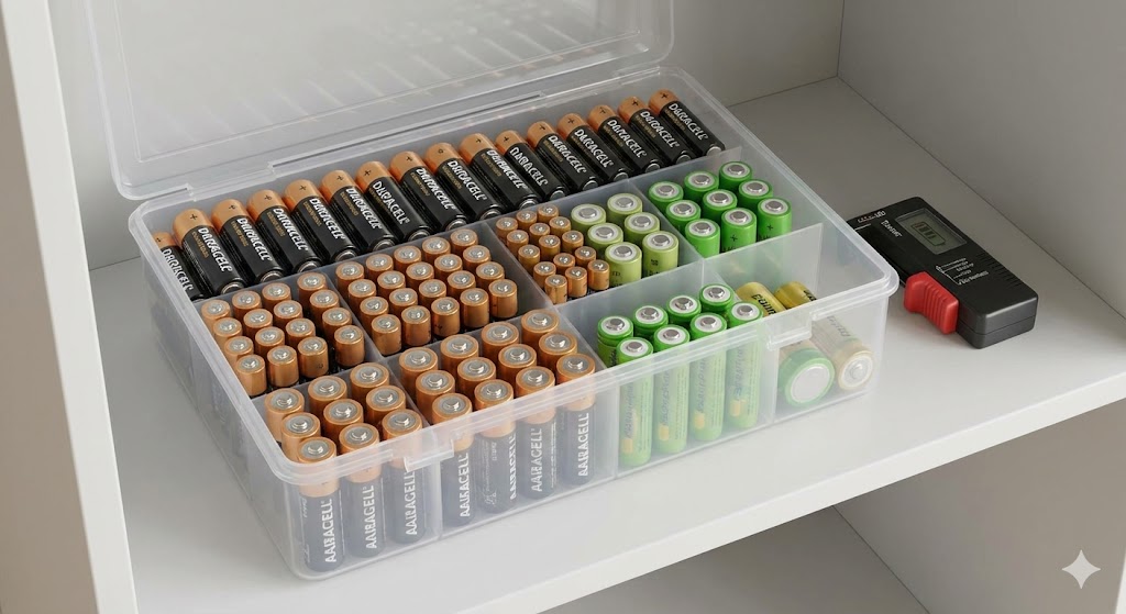 batterie vorrat notfalllicht organisation