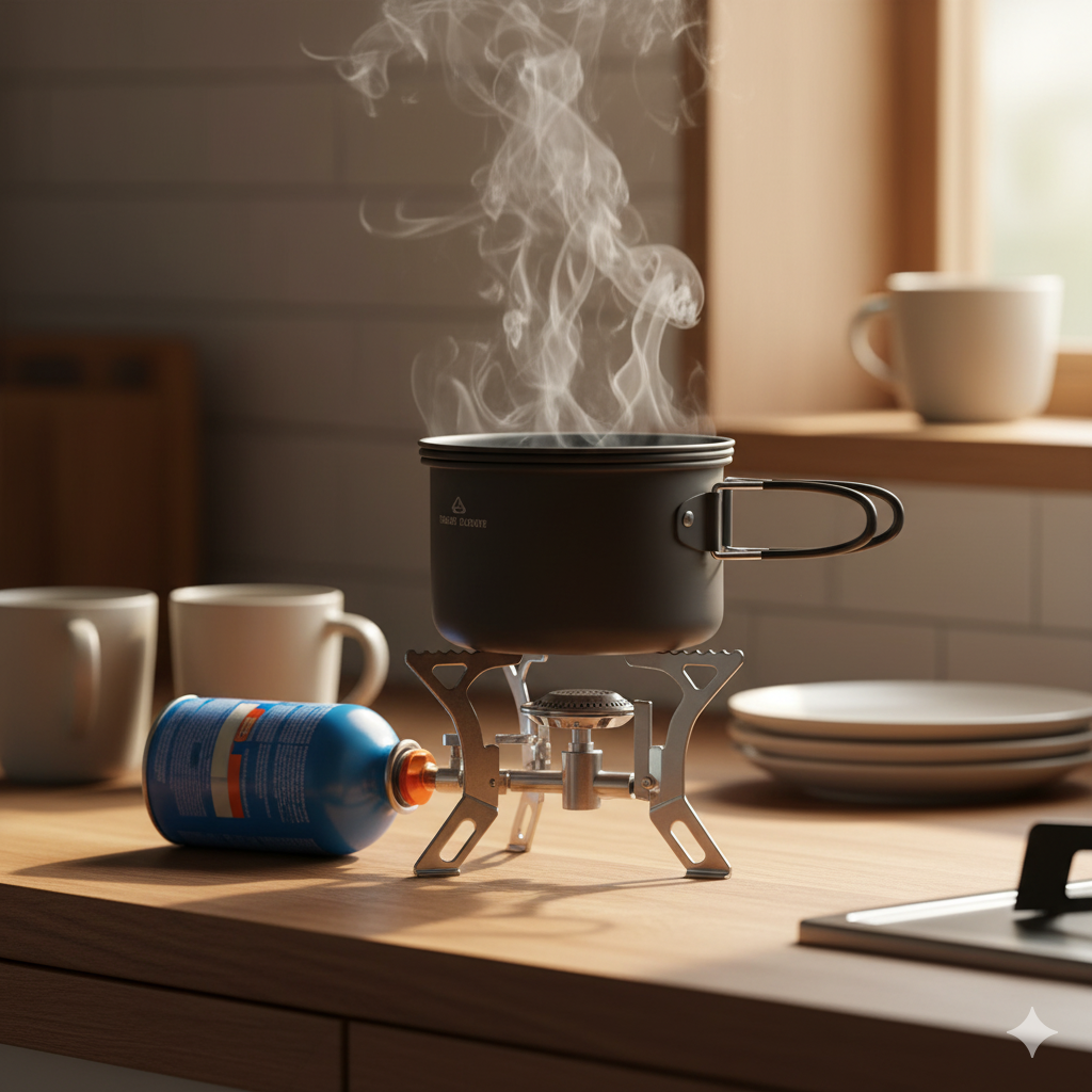 kochen ohne strom campingkocher